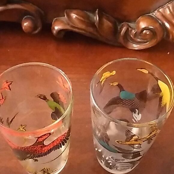 Hazel Atlas Pheasnt Glasses - Picture 2 of 3